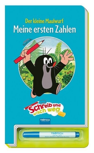 Der kleine Maulwurf, Schreib und wisch weg - Zahlen (Board Book)