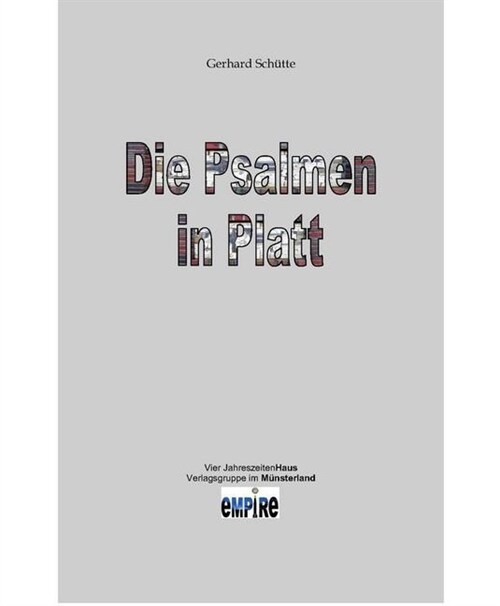 Die Psalmen in Platt (Hardcover)