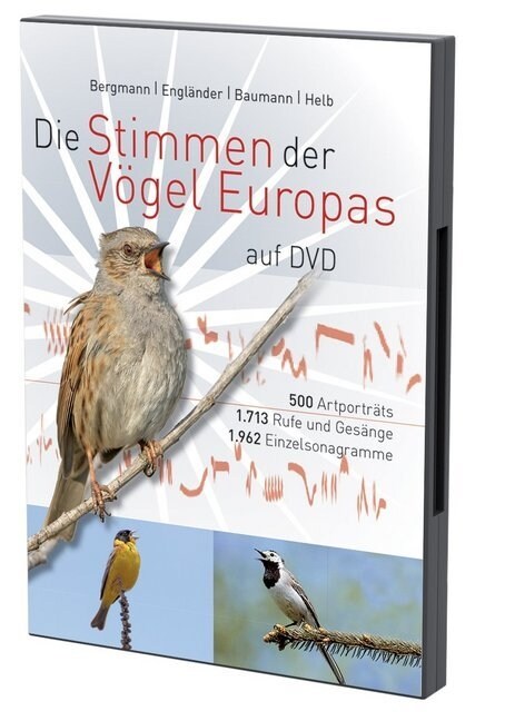 Die Stimmen der Vogel Europas, 1 DVD-ROM (DVD-ROM)