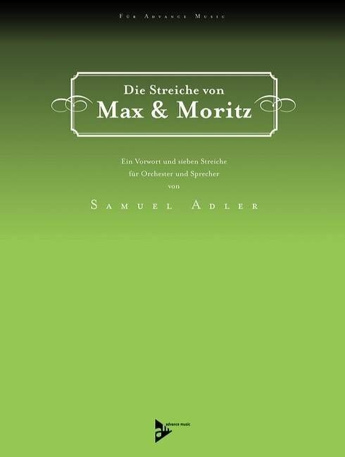 Die Streiche von Max & Moritz (Sheet Music)