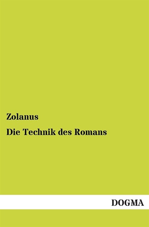 Die Technik des Romans (Paperback)
