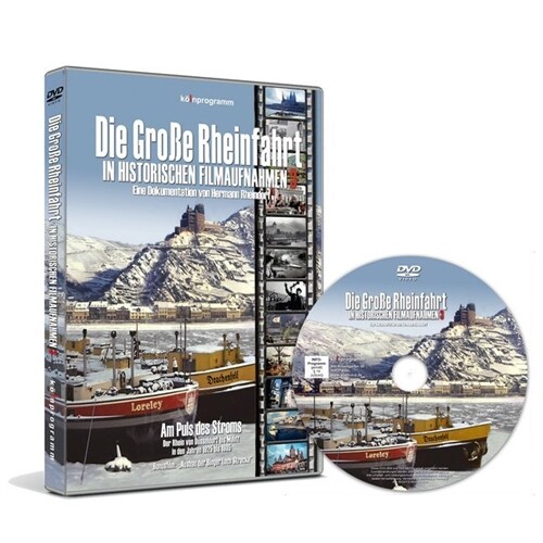 Die große Rheinfahrt in historischen Filmaufnahmen. Tl.3, 1 DVD-Video (DVD Video)