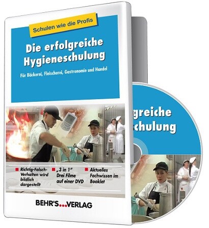 Die erfolgreiche Hygieneschulung in der Backerei, 1 DVD (DVD Video)