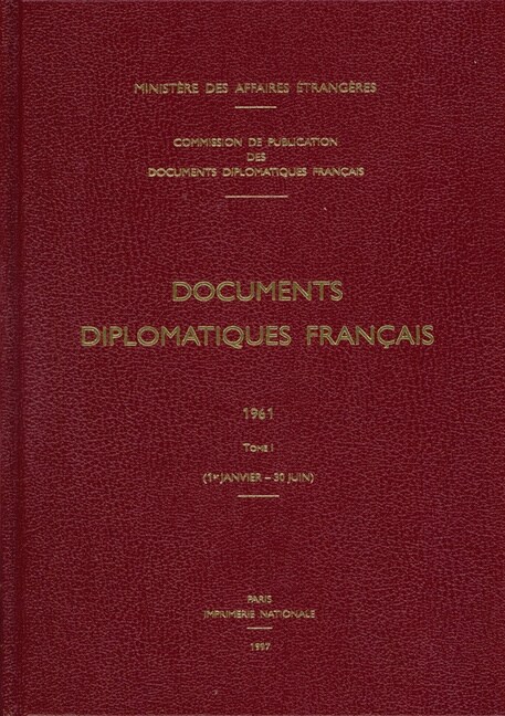 Documents diplomatiques francais (Hardcover)