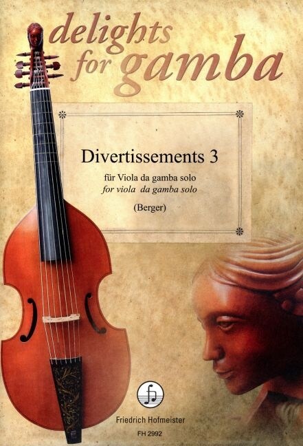 Divertissements, fur Viola da Gamba. Vol.3 (Sheet Music)