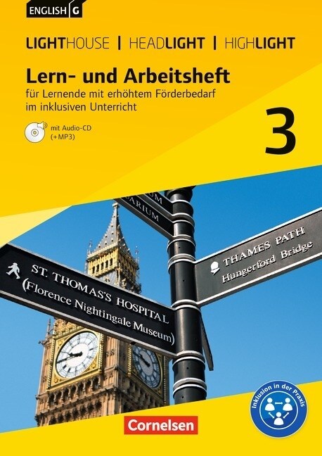 7. Schuljahr, Lern- und Arbeitsheft fur Lernende mit erhohtem Forderbedarf im inklusiven Unterricht, m. Audio-CD (+MP3) (Paperback)