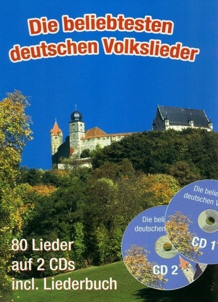 Die beliebtesten deutschen Volkslieder, m. 2 Audio-CDs (Sheet Music)