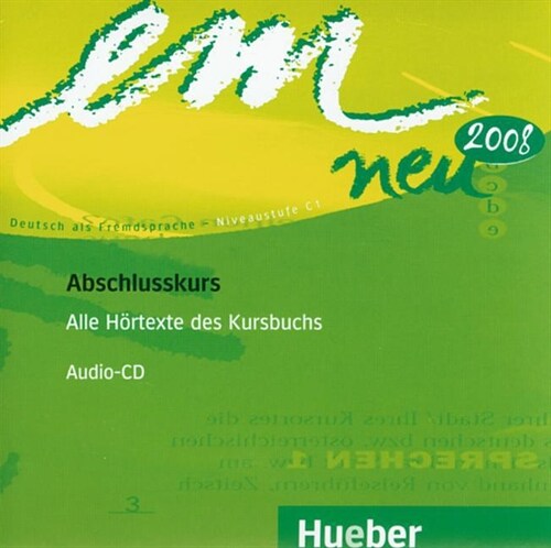 1 Audio-CD zum Kursbuch (CD-Audio)