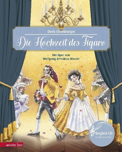 Die Hochzeit des Figaro, m. Audio-CD (Hardcover)