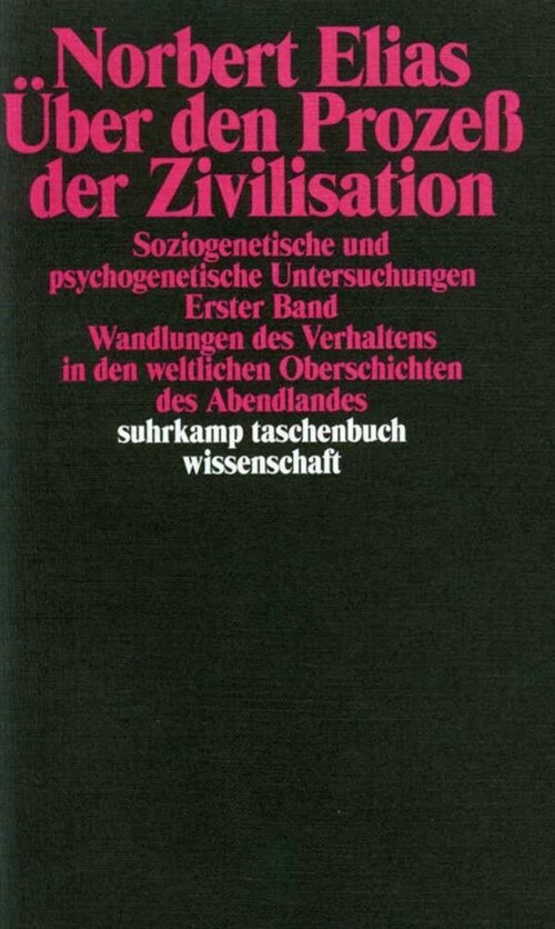 Uber den Prozeß der Zivilisation. Bd.1 (Paperback)