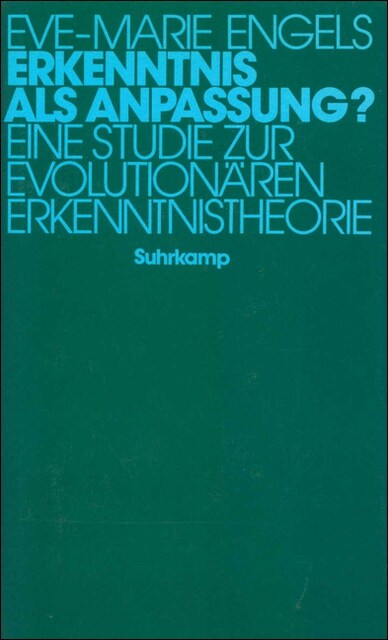 Erkenntnis als Anpassung？ (Hardcover)