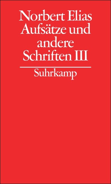 Aufsatze und andere Schriften. Tl.3 (Hardcover)