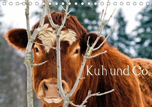 Kuh und Co. (Tischkalender 2018 DIN A5 quer) (Calendar)