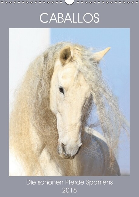 Caballos - Die schonen Pferde Spaniens (Wandkalender 2018 DIN A3 hoch) (Calendar)