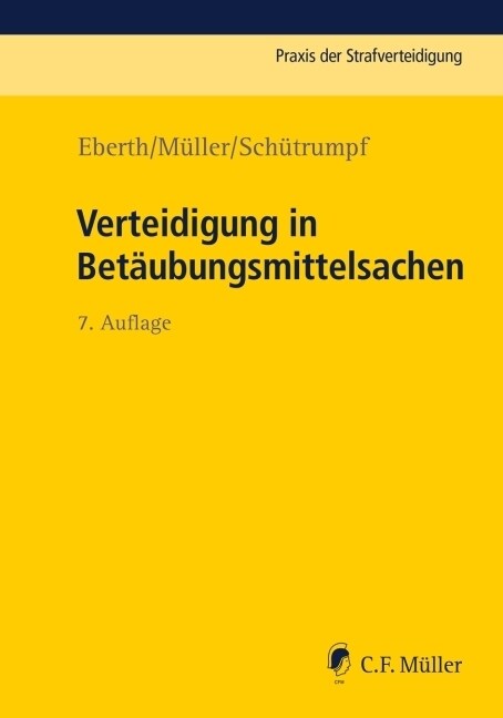 Verteidigung in Betaubungsmittelsachen (Paperback)