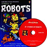 [중고] Usborne Young Reading Set 1-25 : Stories of Robots (Paperback + Audio CD 1장)