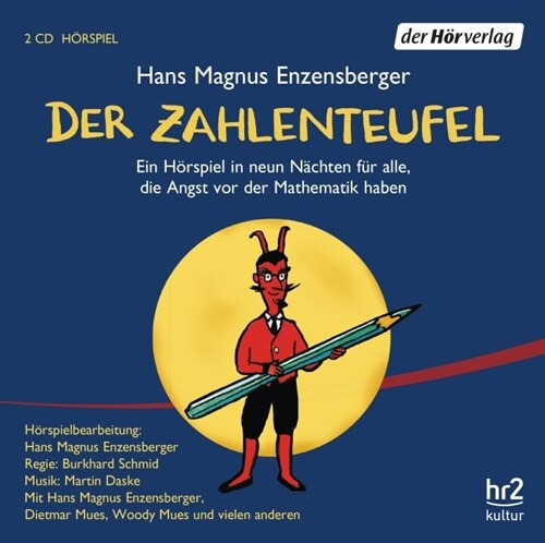 Der Zahlenteufel, 2 Audio-CDs (CD-Audio)