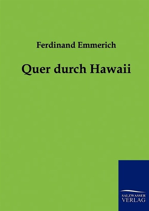 Quer durch Hawaii (Paperback)