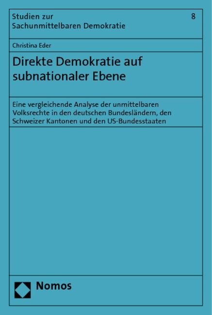 Direkte Demokratie auf subnationaler Ebene (Paperback)