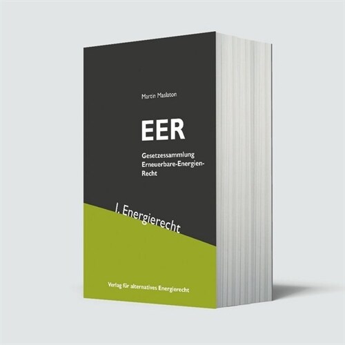 EER Erneuerbare-Energien-Recht Band I (Paperback)