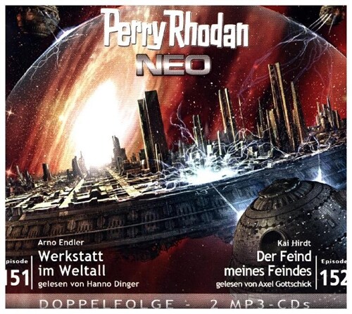 Perry Rhodan NEO - Werkstatt im Weltall / Der Feind meiner Feinde, 1 MP3-CD (CD-Audio)