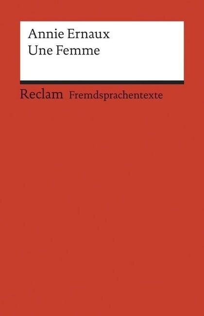 Une Femme (Paperback)