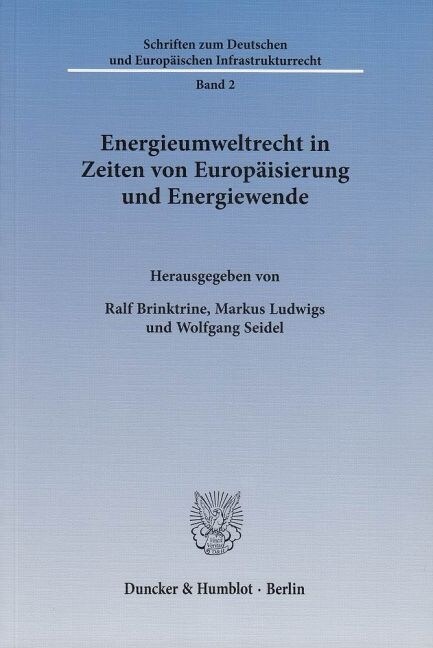 Energieumweltrecht in Zeiten Von Europaisierung Und Energiewende (Paperback)