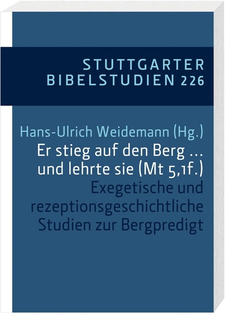 Er stieg auf den Berg ... und lehrte sie (Mt 5,1f.) (Paperback)