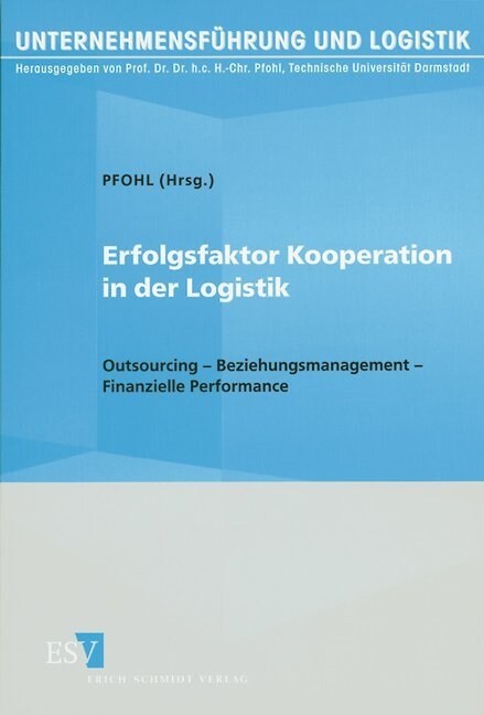 Erfolgsfaktor Kooperation in der Logistik (Paperback)