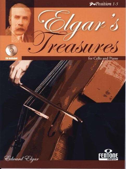 Elgars Treasures, fur Cello und Klavier, m. Audio-CD (Sheet Music)