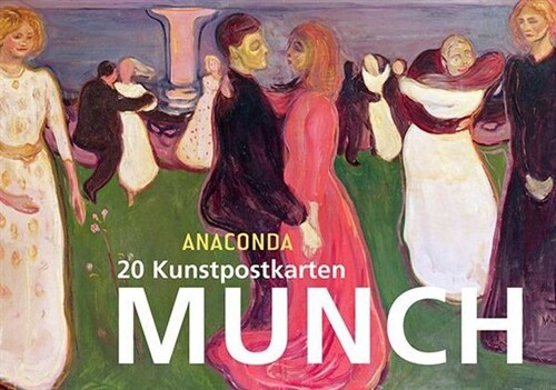 Edvard Munch, Postkartenbuch (Paperback)