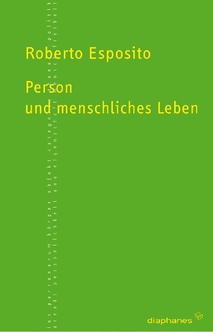 Person und menschliches Leben (Paperback)