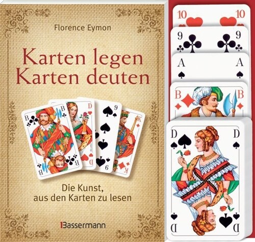 Karten legen - Karten deuten, m. Karten (Hardcover)