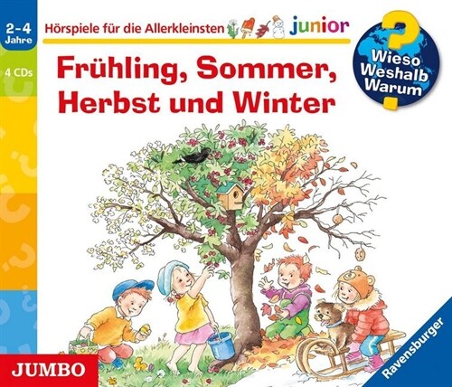 Fruhling, Sommer, Herbst und Winter, 4 Audio-CDs (CD-Audio)