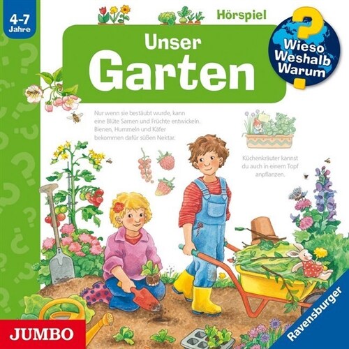 Unser Garten, 1 Audio-CD (CD-Audio)