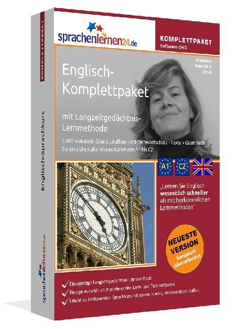 Englisch-Komplettpaket, DVD-ROM (DVD-ROM)