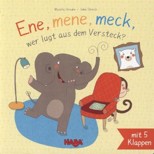 Ene, meine, meck, wer lugt aus dem Versteck？ (Board Book)