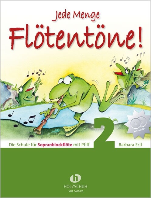 Jede Menge Flotentone, fur Sopranblockflote, m. 2 Audio-CDs. Bd.2 (Sheet Music)