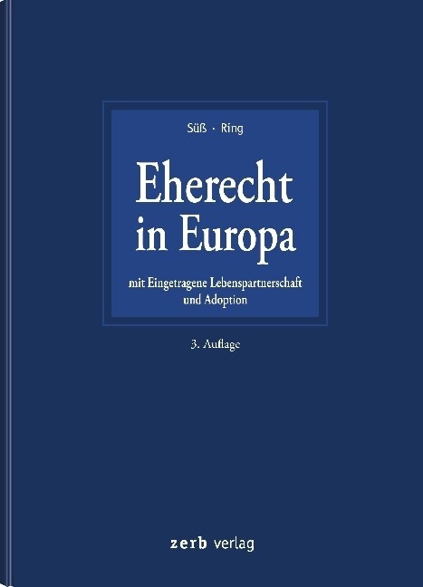 Eherecht in Europa (Hardcover)