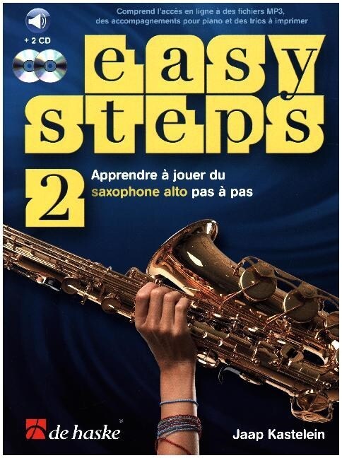 Easy Steps fur Altsaxophon, m. 2 Audio-CDs. Bd.2 (Sheet Music)