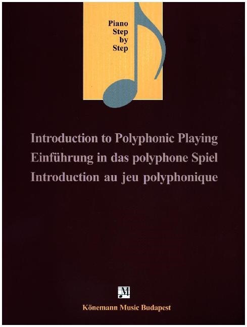 Einfuhrung in das polyphone Spiel (Sheet Music)