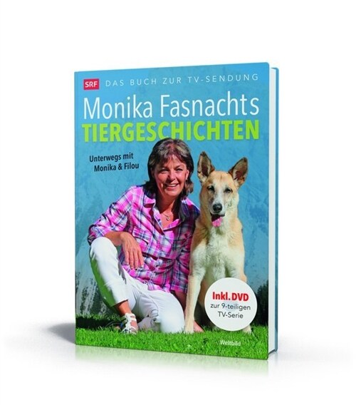 Monika Fasnachts Tiergeschichten, m. DVD (Hardcover)
