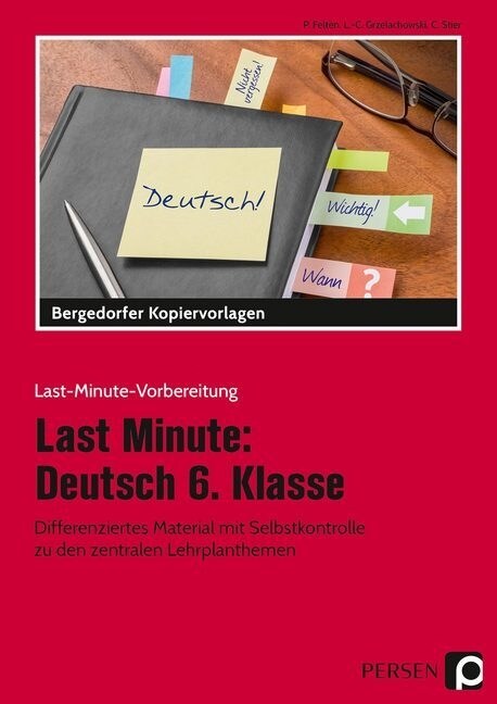 Last Minute: Deutsch 6. Klasse (Paperback)