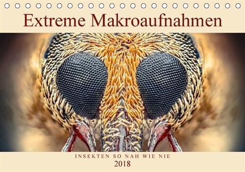 Extreme Makroaufnahmen - Insekten so nah wie nie (Tischkalender 2018 DIN A5 quer) Dieser erfolgreiche Kalender wurde dieses Jahr mit gleichen Bildern (Calendar)