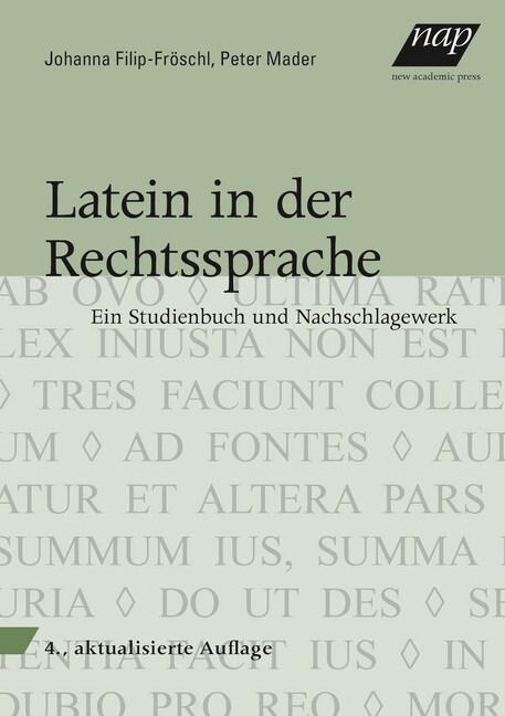 Latein in der Rechtssprache (Paperback)