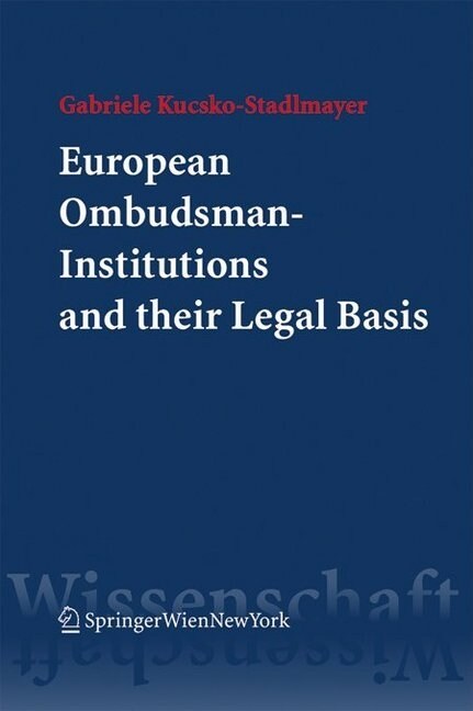 European Ombudsman-Institutions (Paperback)