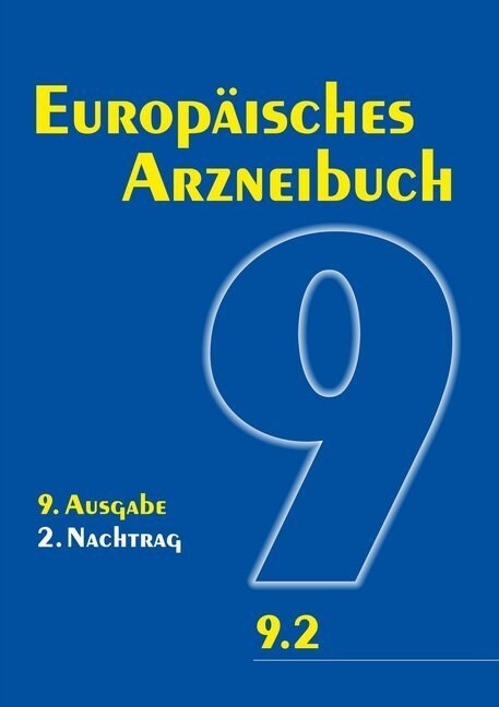 Europaisches Arzneibuch 9. Ausgabe, 2. Nachtrag (Hardcover)