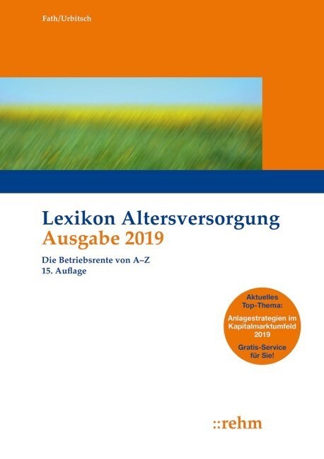 Lexikon Altersversorgung 2019 (Paperback)