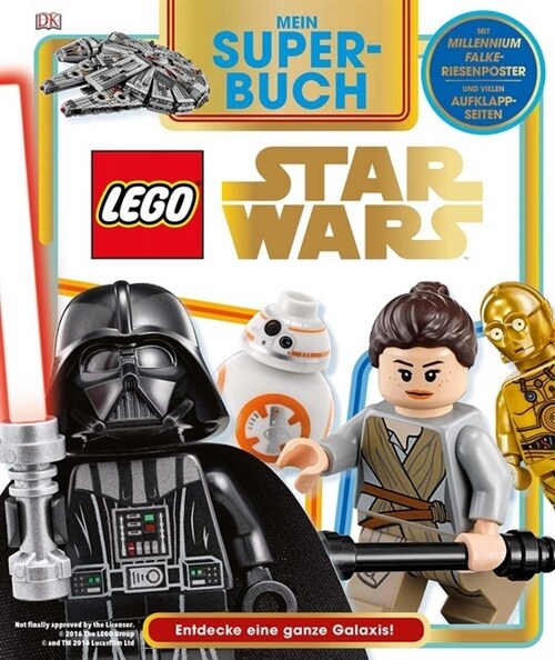 Mein Superbuch LEGO® Star Wars(TM), m. Poster (Hardcover)