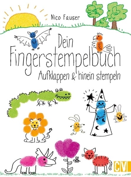 Dein Fingerstempelbuch (Hardcover)